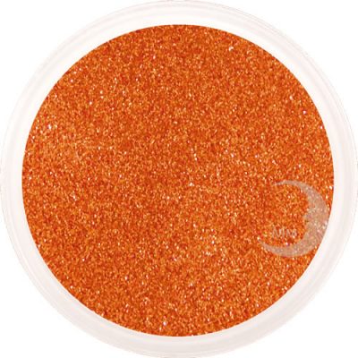 moon minerals glitter arancione