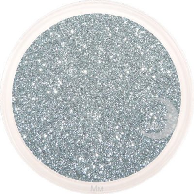 moon minerals glitter argento