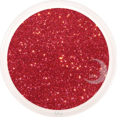 moon minerals glitter rosso